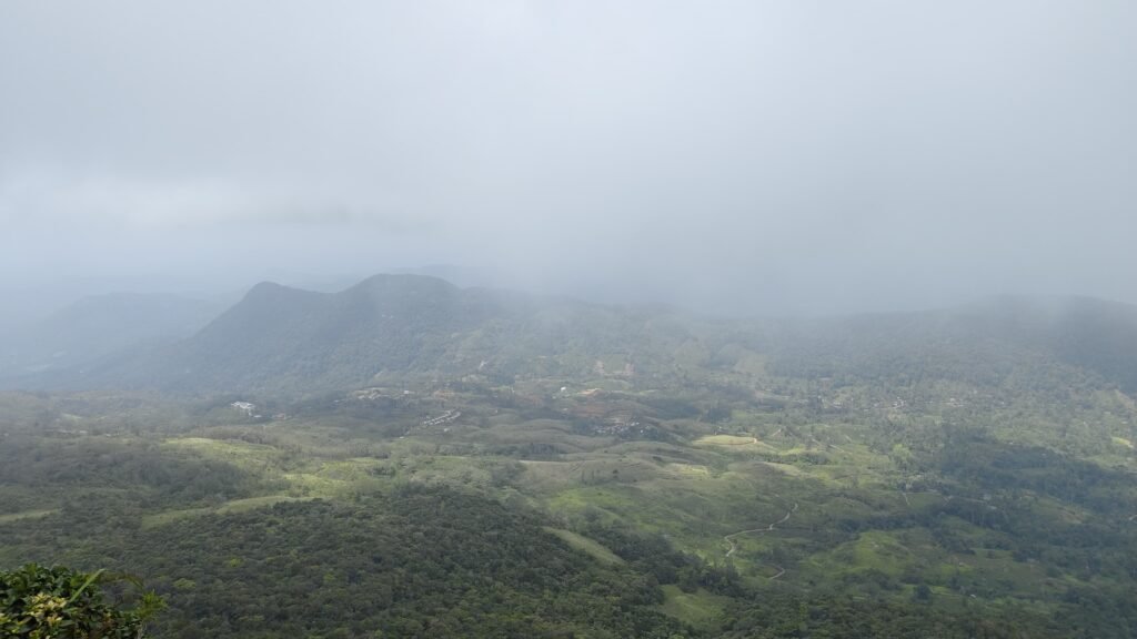 Ascending up Gongala is one of the best things to do in Southern Sri Lanka as this breathtaking panoramic view of the vast, emerald-green southern plains of Sri Lanka are exclusive to the  Gongala summit